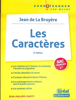 Couverture_Les caractères, Jean de La Bruyère