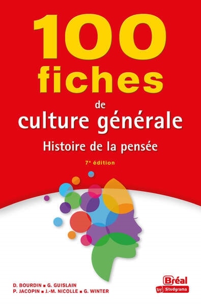 Front cover_100 fiches de culture générale : histoire de la pensée