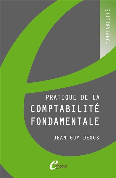 Front cover_Pratique de la comptabilité fondamentale