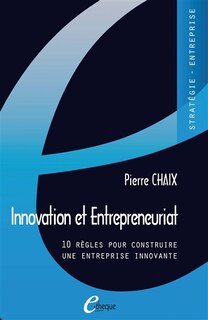 Front cover_Innovation et entrepreneuriat
