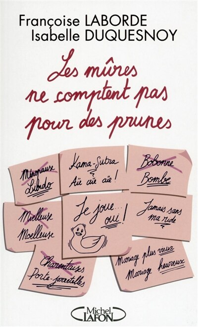 Front cover_Les mûres ne comptent pas pour des prunes