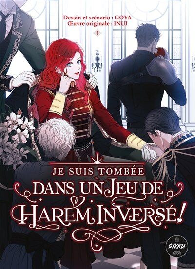 Front cover_Je suis tombée dans un jeu de harem inversé !, Vol. 1