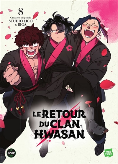 Front cover_Le retour du clan Hwasan, Vol. 8