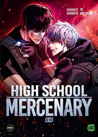 Front cover_High school mercenary, Vol. 10