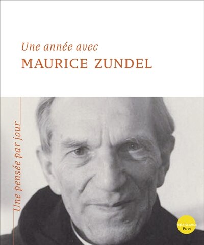 Front cover_Une année avec Maurice Zundel : un jour, une pensée