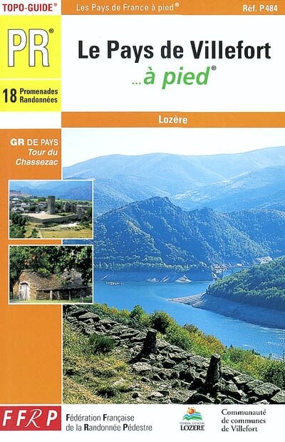 Front cover_Le pays de Villefort à pied : 18 promenades et randonnées : Lozère