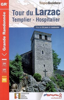 Front cover_Tour du Larzac : Templier-Hospitalier : plus de 20 jours de randonnée