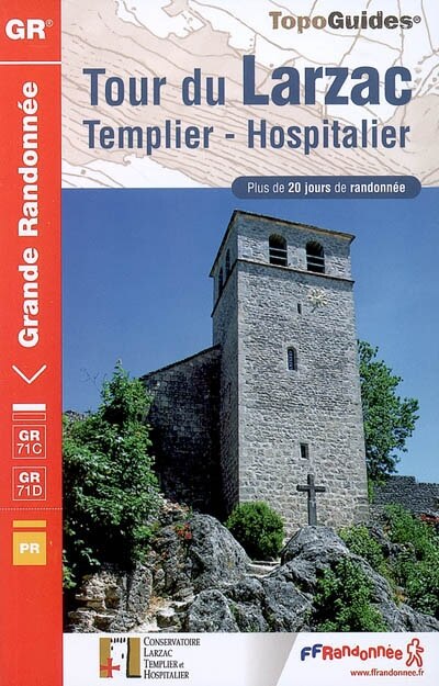 Front cover_Tour du Larzac : Templier-Hospitalier : plus de 20 jours de randonnée
