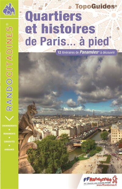 Couverture_Quartiers et histoires de Paris... à pied