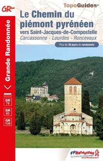 Couverture_Le chemin du piémont pyrénéen vers Saint-Jacques-de-Compostelle