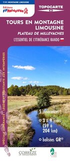 Couverture_Tours en montagne limousine, plateau de Millevaches