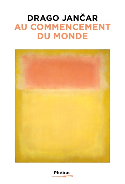 Front cover_Au commencement du monde