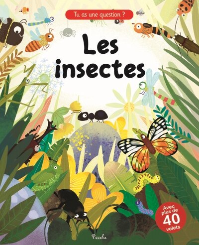 Front cover_Les insectes