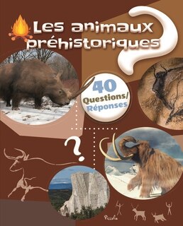 Front cover_Les animaux préhistoriques