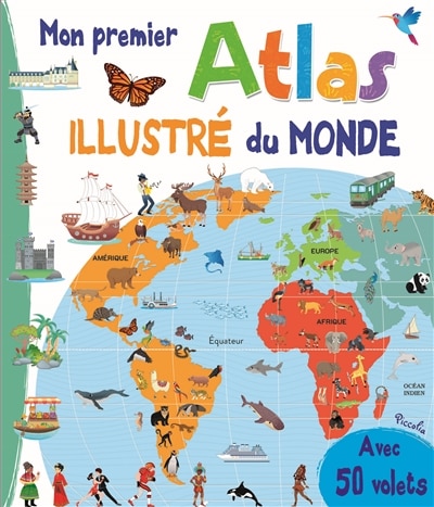 Front cover_Mon premier atlas illustr&eacute; du monde