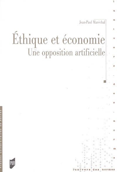 Couverture_Ethique et économie