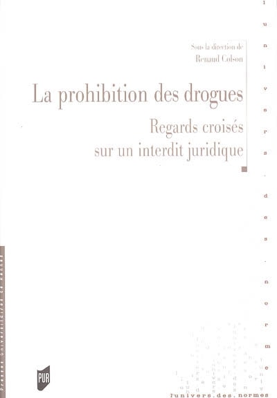 Couverture_La prohibition des drogues