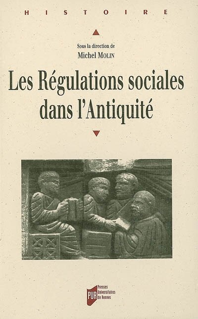 Front cover_Les régulations sociales dans l'Antiquité