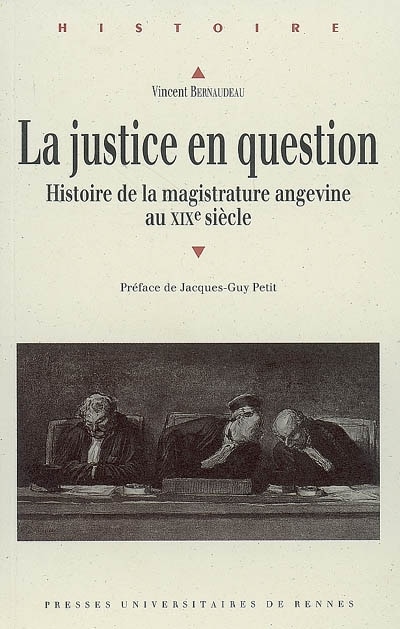 Front cover_La justice en question