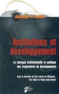 Couverture_Institutions et développement