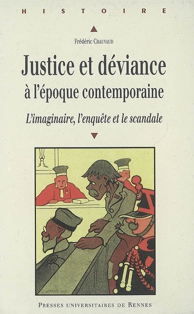 Couverture_Justice et déviance à l'époque contemporaine