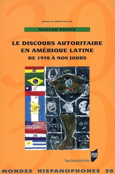 Couverture_Le discours autoritaire en Amérique latine de 1970 à nos jours