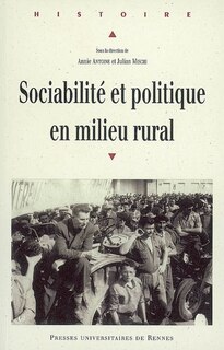 Front cover_Sociabilité et politique en milieu rural