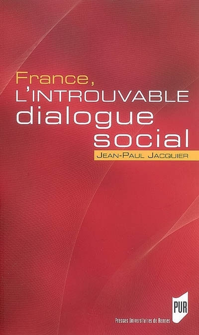 Front cover_France, l'introuvable dialogue social
