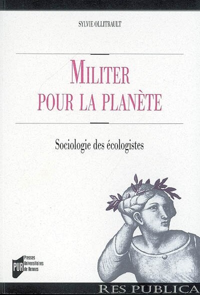 Front cover_Militer pour la planète