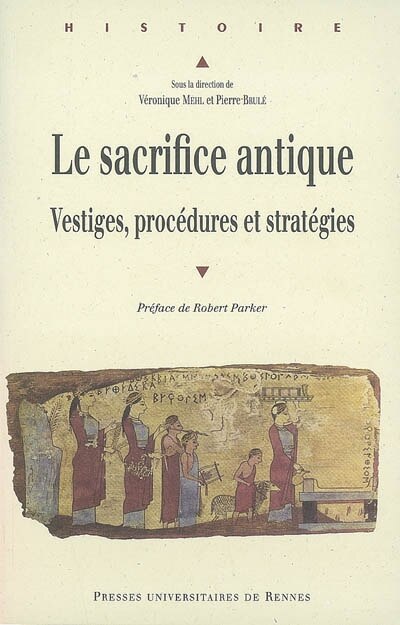Front cover_Le sacrifice antique