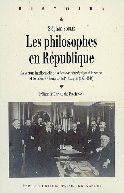 Front cover_Les philosophes en République