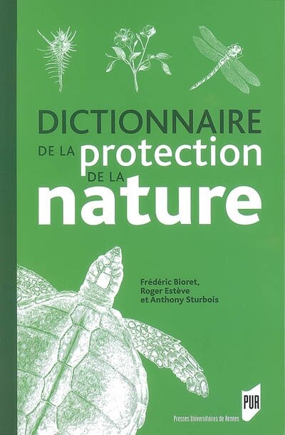 Couverture_Dictionnaire de la protection de la nature