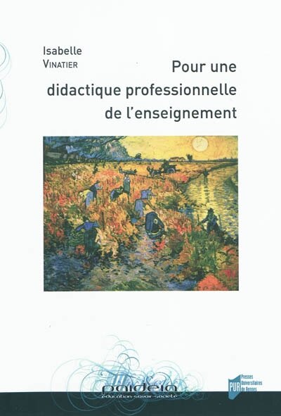 Couverture_Pour une didactique professionnelle de l'enseignement