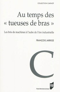 Front cover_Au temps des tueuses de bras