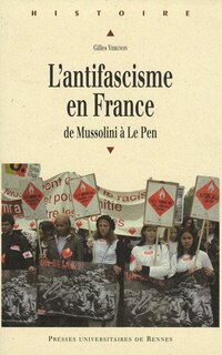 Front cover_L' antifascisme en France