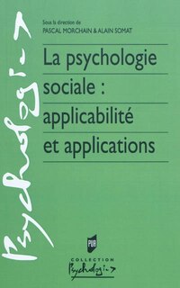 Front cover_La psychologie sociale