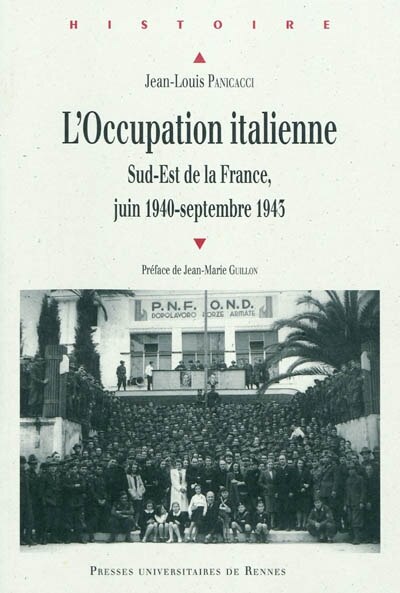 Front cover_L' Occupation italienne