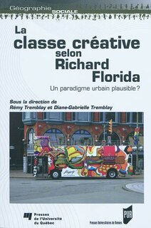Front cover_La classe créative selon Richard Florida