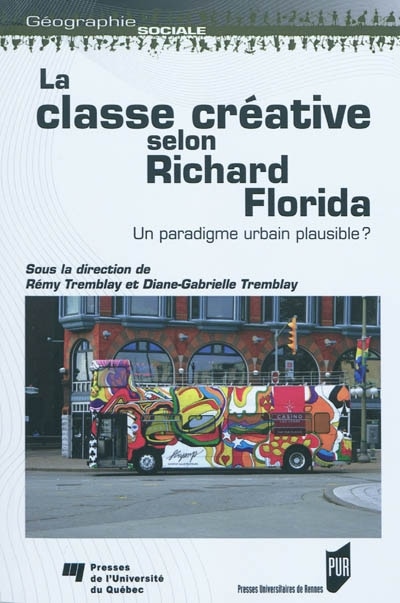 Front cover_La classe créative selon Richard Florida