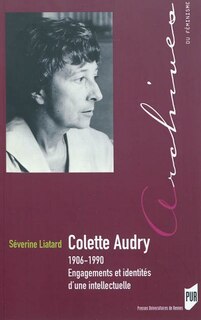 Couverture_Colette Audry (1906-1990)
