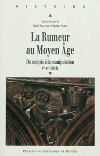 Front cover_La rumeur au Moyen Age