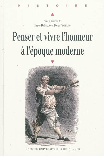 Couverture_Penser et vivre l'honneur à l'époque moderne