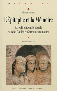 Couverture_L' épitaphe et la mémoire