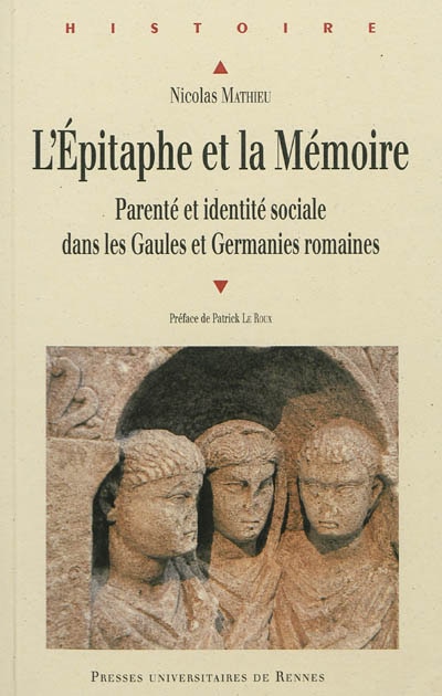 Couverture_L' épitaphe et la mémoire