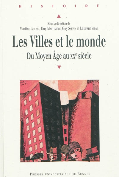 Front cover_Les villes et le monde