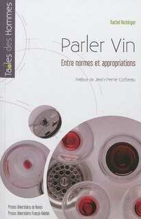 Front cover_Parler vin : entre normes et appropriations
