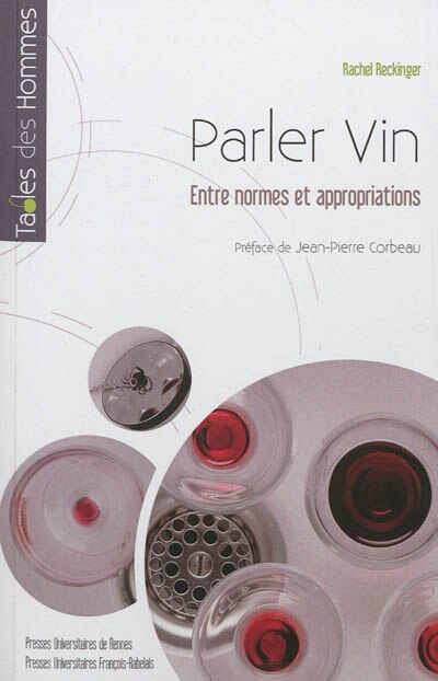 Front cover_Parler vin : entre normes et appropriations