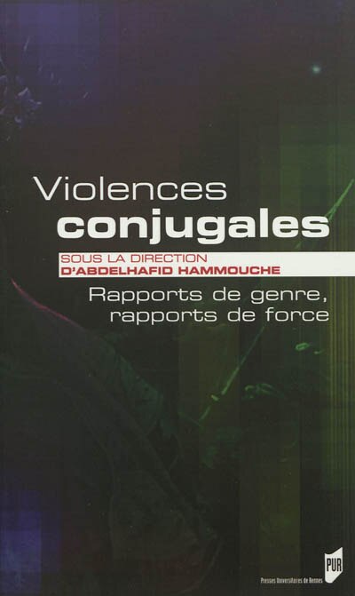 Front cover_Violences conjugales