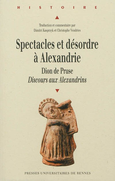 Front cover_Spectacles et désordres à Alexandrie