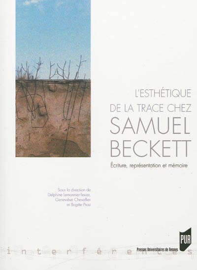 Front cover_L' esthétique de la trace chez Samuel Beckett